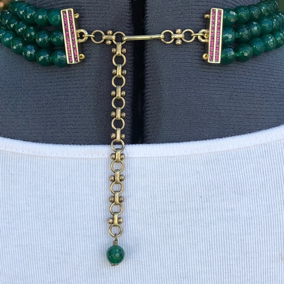 Heidi Daus 🆕 “Ornamental Elegance” butterfly drop necklace - Picture 8 of 9